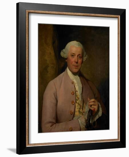 Portrait of Henry Lambert, C.1780-81-Gilbert Stuart-Framed Giclee Print