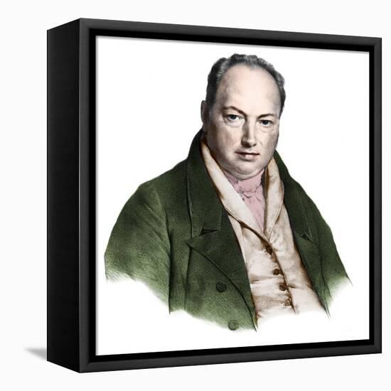 Portrait of Henry Maudslay ( 1771-1831), British engineer and inventor-English Photographer-Framed Premier Image Canvas