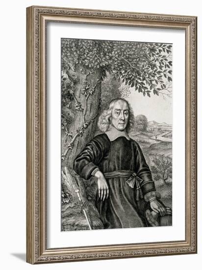 Portrait of Henry More Frontispiece to His "Theological Works"-null-Framed Giclee Print