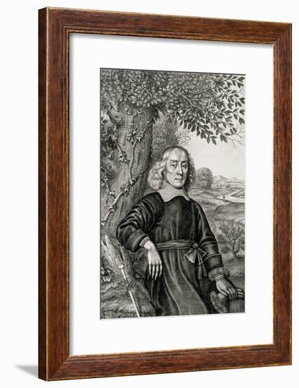 Portrait of Henry More Frontispiece to His "Theological Works"-null-Framed Giclee Print