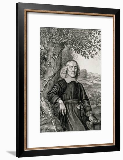 Portrait of Henry More Frontispiece to His "Theological Works"-null-Framed Giclee Print