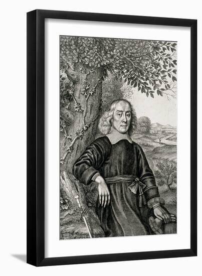 Portrait of Henry More Frontispiece to His "Theological Works"-null-Framed Giclee Print