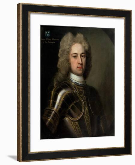 Portrait of Henry Pelham (C.1695-1754) C.1725-Michael Dahl-Framed Giclee Print