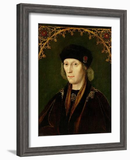 Portrait of Henry Vii-English School-Framed Giclee Print