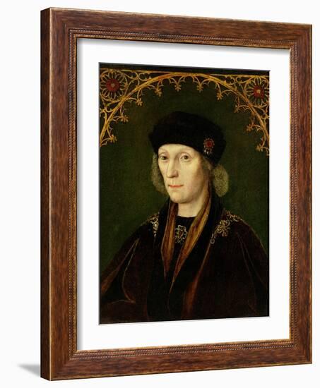 Portrait of Henry Vii-English School-Framed Giclee Print