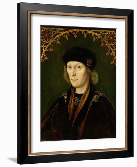 Portrait of Henry Vii-English School-Framed Giclee Print