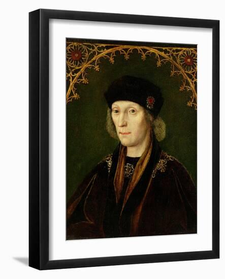 Portrait of Henry Vii-English School-Framed Giclee Print