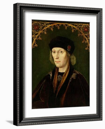 Portrait of Henry Vii-English School-Framed Giclee Print