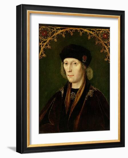 Portrait of Henry Vii-English School-Framed Giclee Print