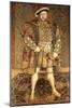 Portrait of Henry VIII (1491-1547)-Hans Holbein the Younger-Mounted Giclee Print