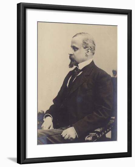 Portrait of Henryk Sienkiewicz-null-Framed Photographic Print