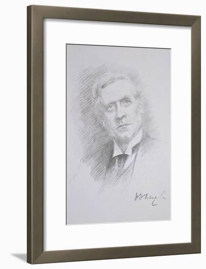 Portrait of Herbert Henry Asquith-Noel Dorville-Framed Giclee Print