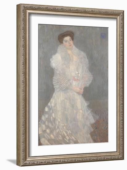 Portrait of Hermine Gallia, 1904-Gustav Klimt-Framed Giclee Print