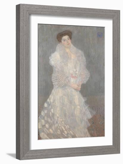 Portrait of Hermine Gallia, 1904-Gustav Klimt-Framed Giclee Print