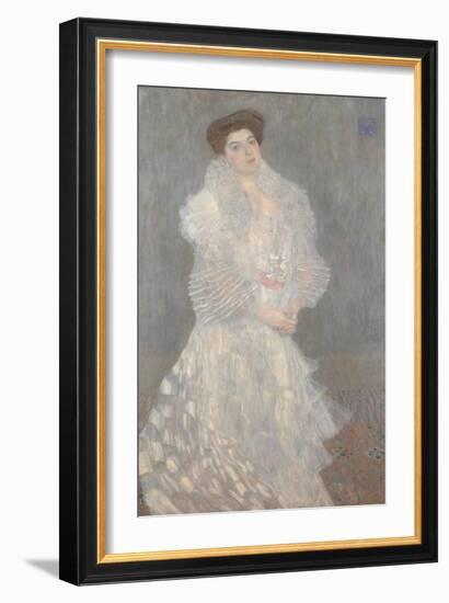 Portrait of Hermine Gallia, 1904-Gustav Klimt-Framed Giclee Print