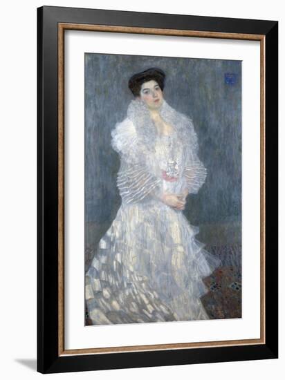 Portrait of Hermine Gallia-Gustav Klimt-Framed Giclee Print