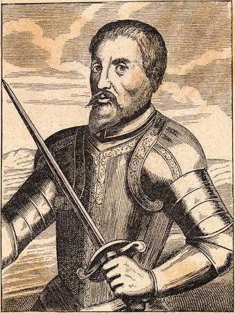 'Portrait of Hernando De Soto' Giclee Print | Art.com