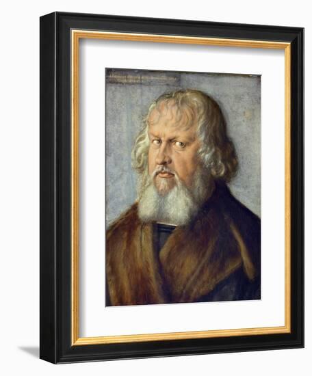 Portrait of Hieronymus Holzschuher, 1526-Albrecht Dürer-Framed Giclee Print