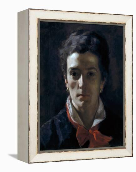 Portrait of His Sister, Bice (Ritratto Della Sorella Bice)-Demetrio Cosola-Framed Premier Image Canvas