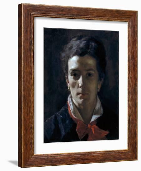 Portrait of His Sister, Bice (Ritratto Della Sorella Bice)-Demetrio Cosola-Framed Giclee Print