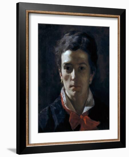 Portrait of His Sister, Bice (Ritratto Della Sorella Bice)-Demetrio Cosola-Framed Giclee Print