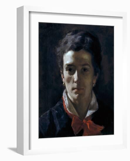 Portrait of His Sister, Bice (Ritratto Della Sorella Bice)-Demetrio Cosola-Framed Giclee Print