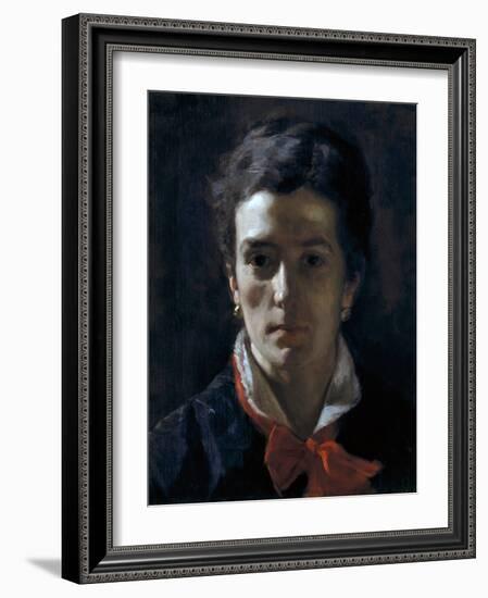 Portrait of His Sister, Bice (Ritratto Della Sorella Bice)-Demetrio Cosola-Framed Giclee Print