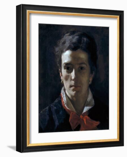 Portrait of His Sister, Bice (Ritratto Della Sorella Bice)-Demetrio Cosola-Framed Giclee Print