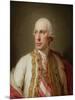Portrait of Holy Roman Emperor Francis II (1768-183)-Johann-Baptist Lampi the Younger-Mounted Giclee Print
