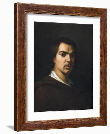 Portrait of Honore De Balzac (1799-1850)-Anonymous Anonymous-Framed Giclee Print