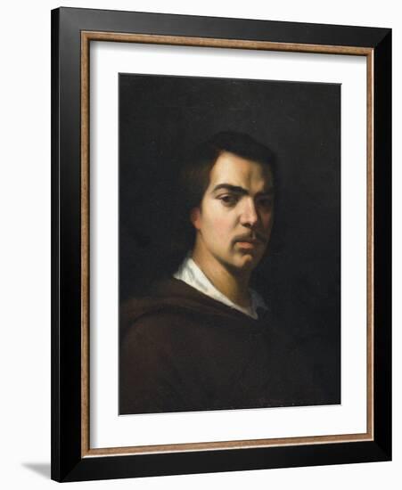 Portrait of Honore De Balzac (1799-1850)-Anonymous Anonymous-Framed Giclee Print