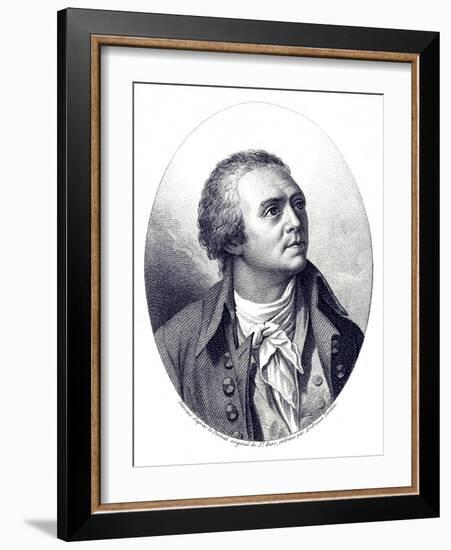 Portrait of Horace-Benedict De Saussure-null-Framed Giclee Print