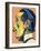 Portrait of Horace Brodsky-Henri Gaudier-brzeska-Framed Giclee Print