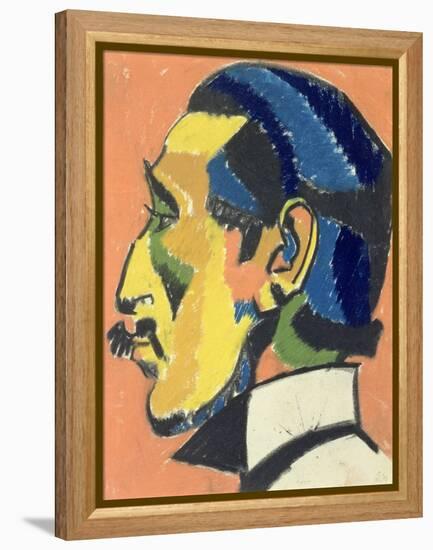 Portrait of Horace Brodsky-Henri Gaudier-brzeska-Framed Premier Image Canvas