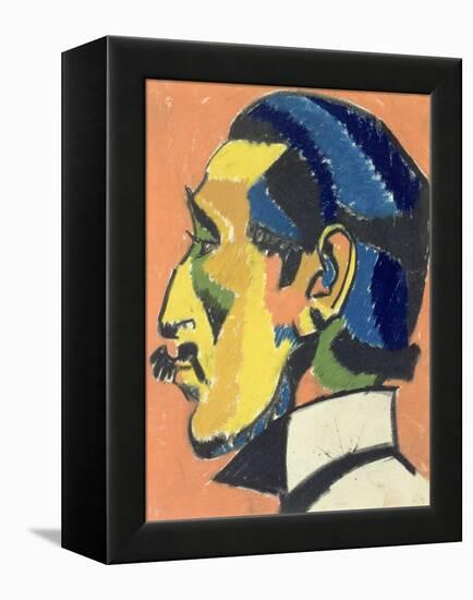 Portrait of Horace Brodsky-Henri Gaudier-brzeska-Framed Premier Image Canvas