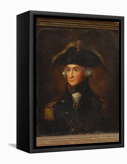 Portrait of Horatio, Lord Nelson-Lemuel Francis Abbott-Framed Premier Image Canvas