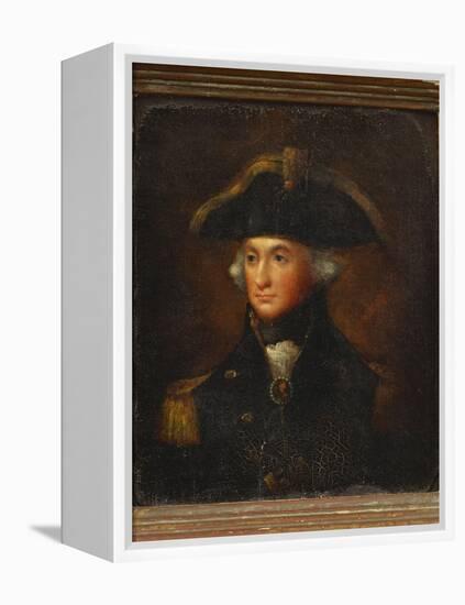 Portrait of Horatio, Lord Nelson-Lemuel Francis Abbott-Framed Premier Image Canvas