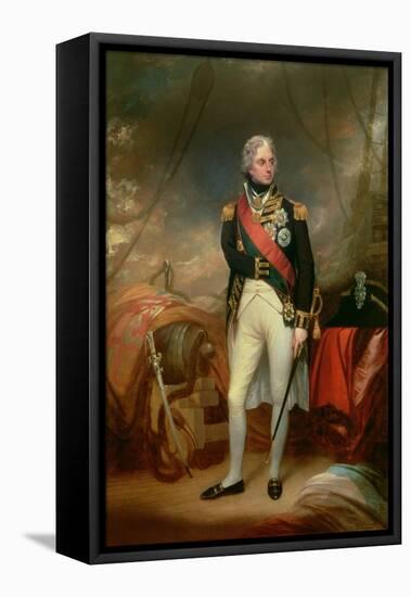 Portrait of Horatio, Viscount Nelson (1758-1805) 1801-Sir William Beechey-Framed Premier Image Canvas