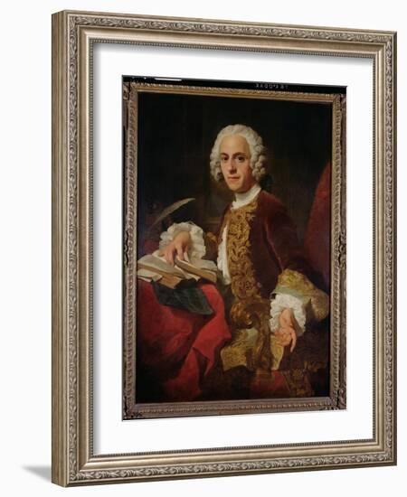 Portrait of Horatio Walpole (1723-1809) 2nd Baron Walpole of Wolterton-Pierre Subleyras-Framed Giclee Print