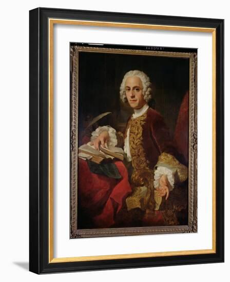 Portrait of Horatio Walpole (1723-1809) 2nd Baron Walpole of Wolterton-Pierre Subleyras-Framed Giclee Print