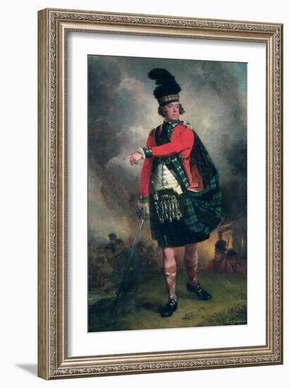 Portrait of Hugh Montgomerie, 12th Earl of Eglinton (1739-1819) C.1780-John Singleton Copley-Framed Giclee Print