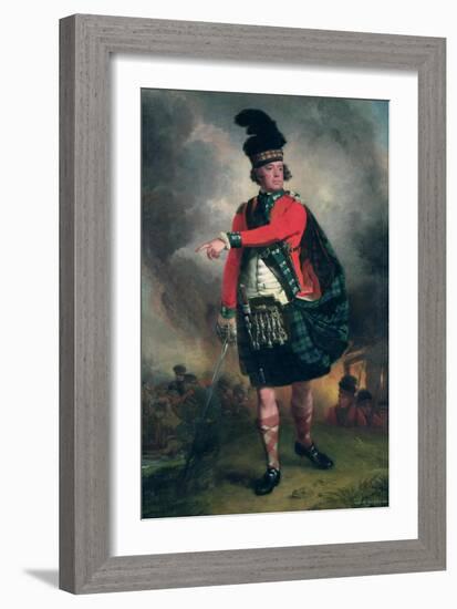 Portrait of Hugh Montgomerie, 12th Earl of Eglinton (1739-1819) C.1780-John Singleton Copley-Framed Giclee Print