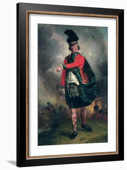 Portrait of Hugh Montgomerie, 12th Earl of Eglinton (1739-1819) C.1780-John Singleton Copley-Framed Giclee Print