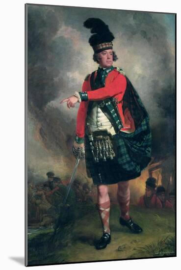Portrait of Hugh Montgomerie, 12th Earl of Eglinton (1739-1819) C.1780-John Singleton Copley-Mounted Giclee Print