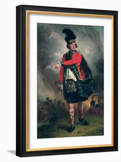 Portrait of Hugh Montgomerie, 12th Earl of Eglinton (1739-1819) C.1780-John Singleton Copley-Framed Giclee Print