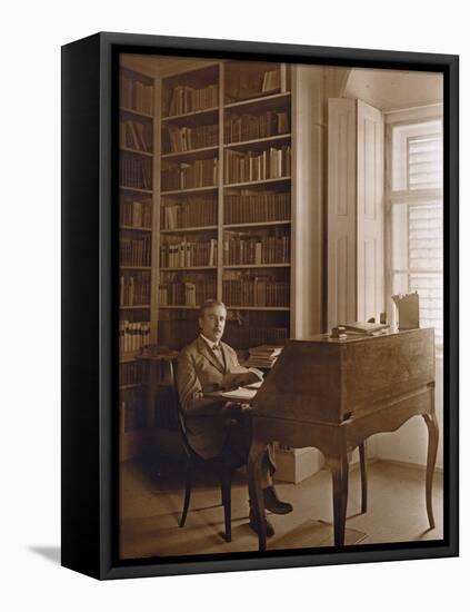 Portrait of Hugo Von Hofmannsthal-Austrian Photographer-Framed Premier Image Canvas