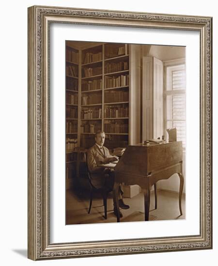 Portrait of Hugo Von Hofmannsthal-Austrian Photographer-Framed Photographic Print