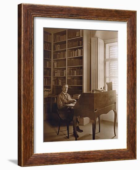 Portrait of Hugo Von Hofmannsthal-Austrian Photographer-Framed Photographic Print