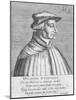 Portrait of Huldrych Zwingli, Published by Hondius, 1588-1649-German School-Mounted Giclee Print