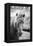 Portrait of Icelandic Horse in Black and White-Aleksandar Mijatovic-Framed Premier Image Canvas